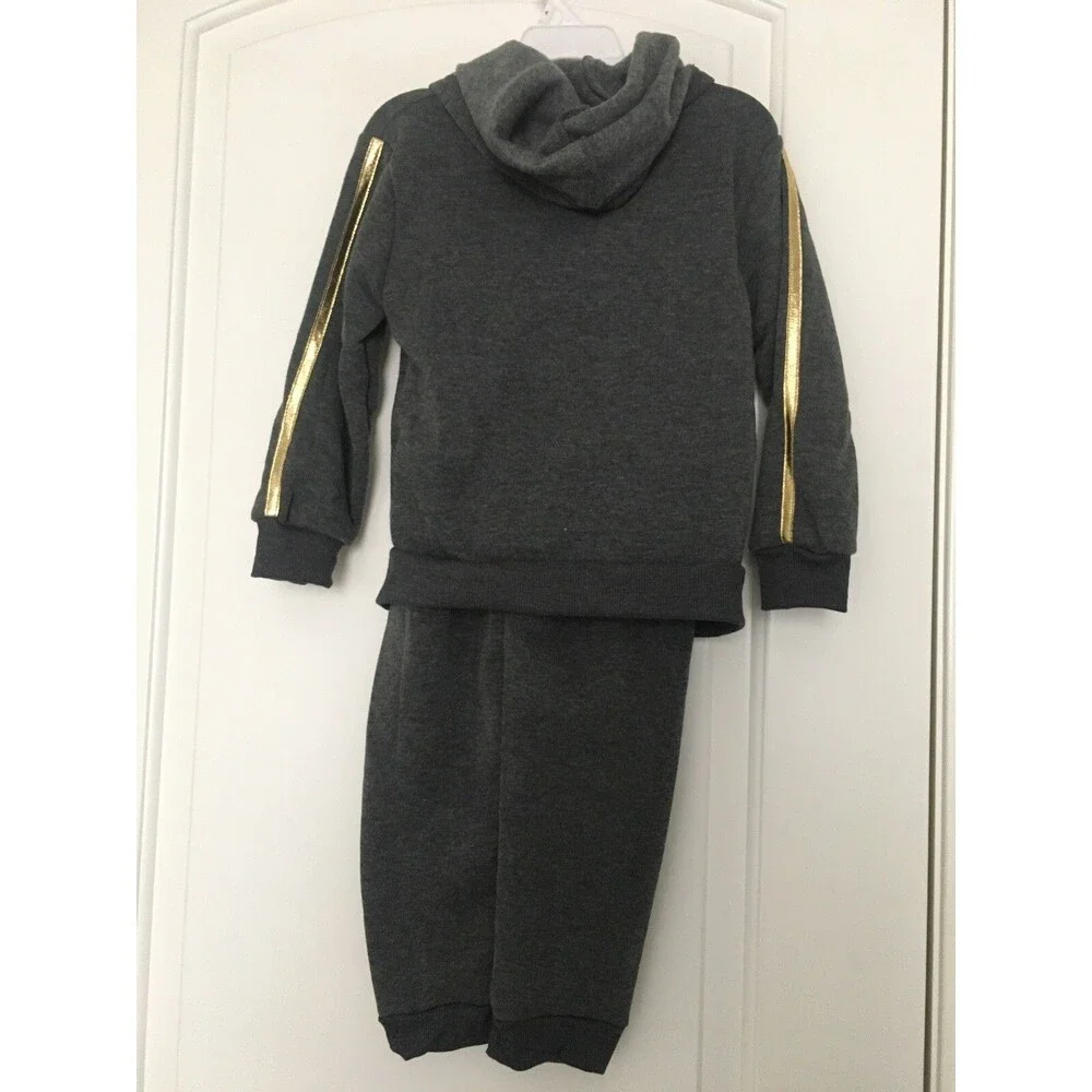 Girls 2 Piece Jogger Pant Set Hoodie and Pants 